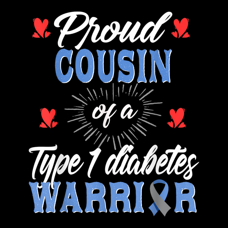 T1d Proud Cousin Diabetes Awareness Type 1 Insulin Pancreas T Shirt Pocket T-shirt | Artistshot