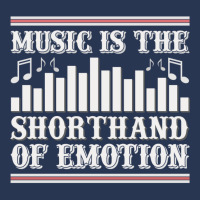 Music Is The Shorthand Of Emotion Music Lover Classic  Stars Men Denim Jacket | Artistshot