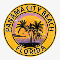 Panama City Beach Florida Fl Vintage Retro 70s 80s Souvenir Ladies Fitted T-shirt | Artistshot