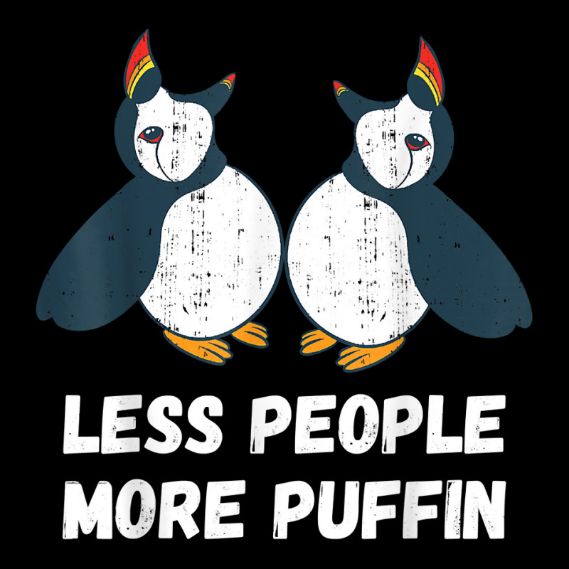 Puffin Less People More Puffin Bird Lover Seabird Lover T Shirt Graphic T-shirt by marge3nstbo | Artistshot