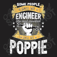 Engineering Grandpa Poppie Engineer T-shirt | Artistshot