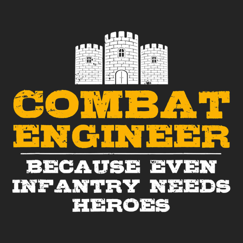 Combat Engineer  Engineer Gifts  Army Engineering 3/4 Sleeve Shirt by Aliceartist | Artistshot