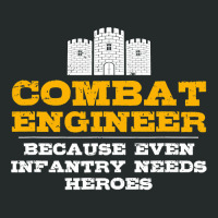 Combat Engineer  Engineer Gifts  Army Engineering Women's Triblend Scoop T-shirt | Artistshot