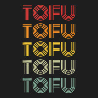 Tofu Foodie Vegetarian Retro Style World Vegan Day Tank Top Classic T-shirt | Artistshot