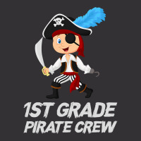 Funny Cute 1st Grade Pirate Halloween Vintage Hoodie | Artistshot