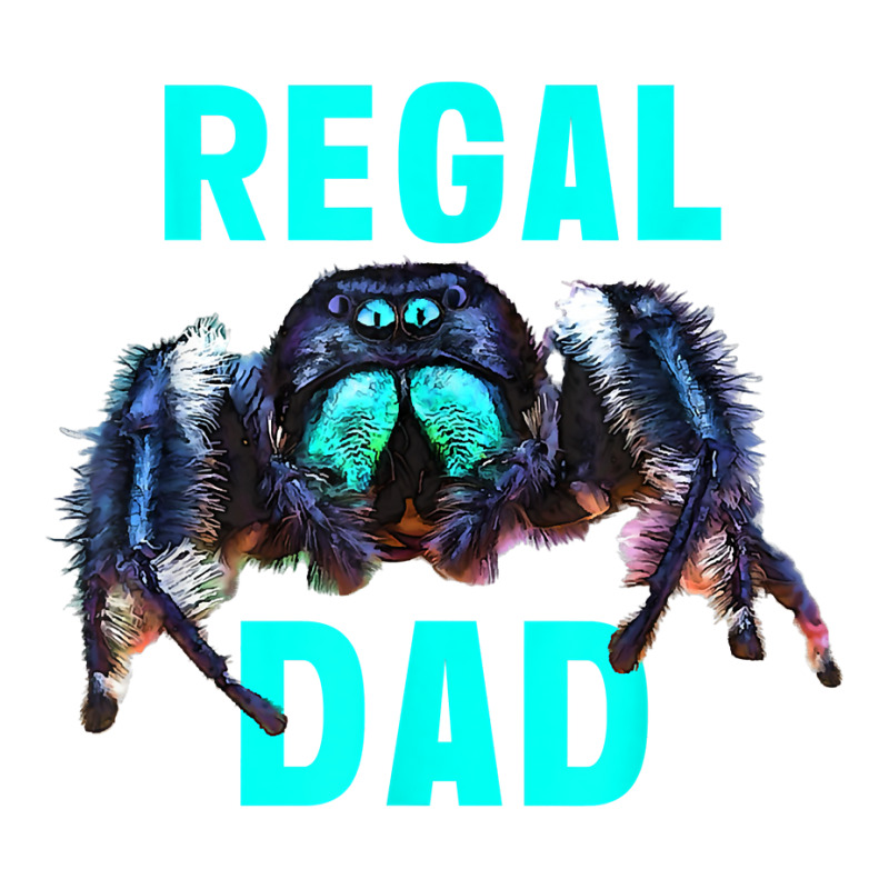 Regal Jumping Spider Dad Spooder Dad Fathers Day Pet Spider T Shirt Baby Tee by marge3nstbo | Artistshot