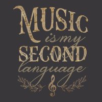 Music Is My Second Language Ladies Curvy T-shirt | Artistshot