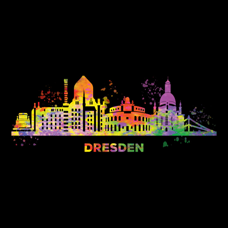 Dresden Skyline Colorful Dresdener Legging by lykhongduong9enev3 | Artistshot