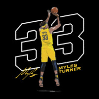 Myles Turner Outline Pocket T-shirt | Artistshot