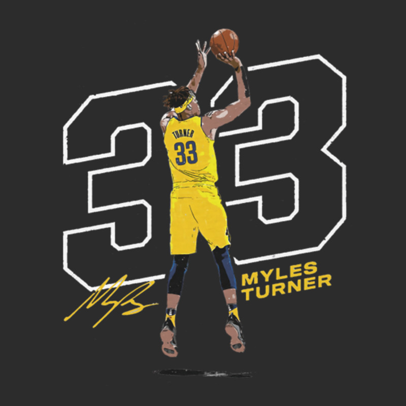 Myles Turner Outline Exclusive T-shirt by TresaHollen | Artistshot