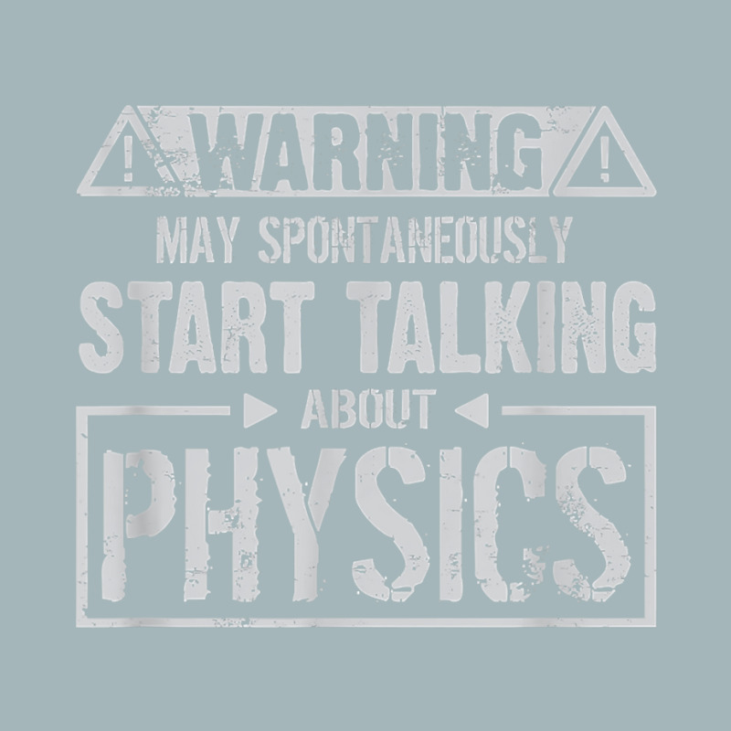 Warning May Start Talking About Physics T Shirt Unisex Sherpa-lined Denim Jacket | Artistshot