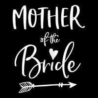 Womens Mother Of The Bride Shirt Arrow And Heart Navy Blue Pocket T-shirt | Artistshot