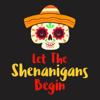 Womens Mardi Gras Outfit For Women Cute Shenanigans Day Of The Dead Ta T-shirt | Artistshot