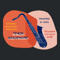 Tenor Saxophone Sticker Classic  Nostalgia Crewneck Sweatshirt | Artistshot