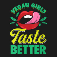 Womens Vegan Girls Taste Better Women Mouth Veggie V Neck T Shirt Hoodie & Jogger Set | Artistshot