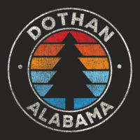 Dothan Alabama Al Vintage Retro 70s Ladies Fitted T-shirt | Artistshot