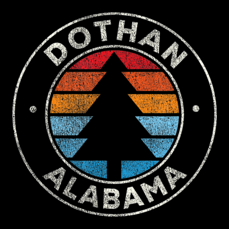 Dothan Alabama Al Vintage Retro 70s Youth Zipper Hoodie by michaelyounger19 | Artistshot