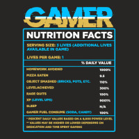 Controller Playing Video Games Gamer Nutrition Facts Gaming Ladies Fitted T-shirt | Artistshot