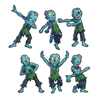 Dancing Zombie Halloween Kids Boys Girls Dabbing Zombie Men's 3/4 Sleeve Pajama Set | Artistshot