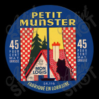 Petit Munster Vintage Francophile Cheese Label Maternity Scoop Neck T-shirt | Artistshot