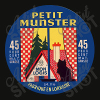 Petit Munster Vintage Francophile Cheese Label Scorecard Crop Tee | Artistshot