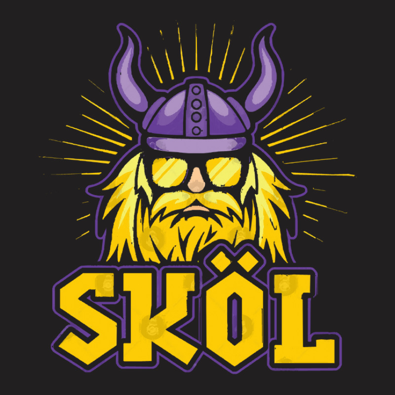 Skol Vikings Nordic Scandinavian Helmet Gift T-shirt | Artistshot