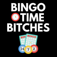 Bingo Time Bitches Funny Bingo Player Game Lover Gift Humor Adjustable Cap | Artistshot