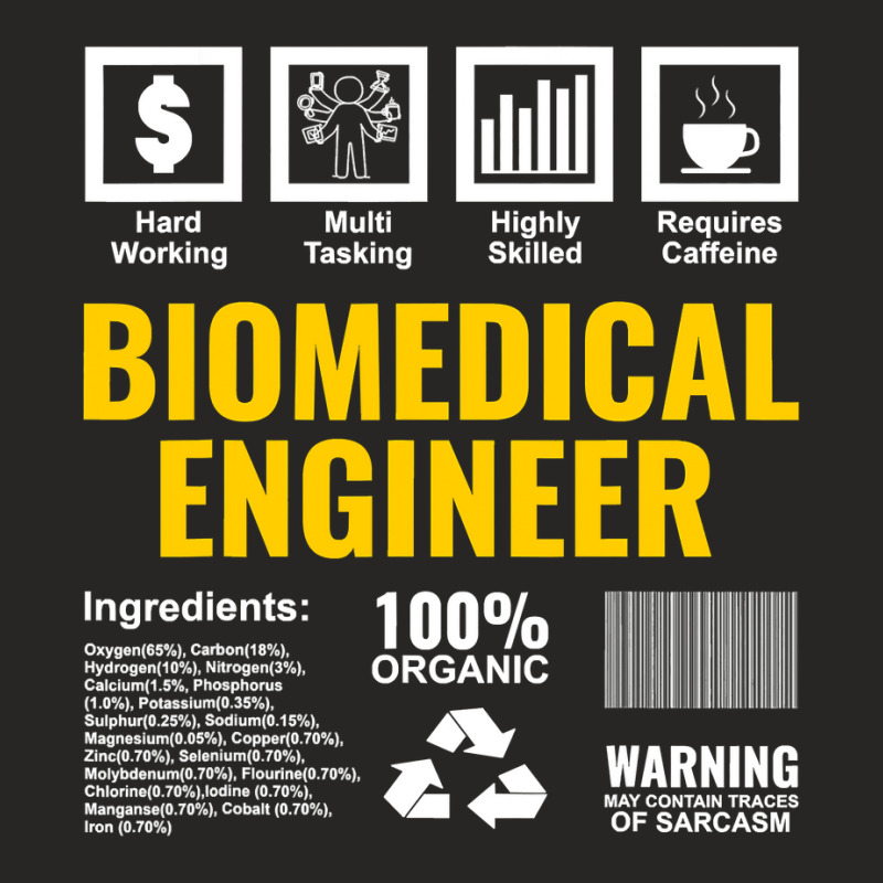 Biomedical Engineer Facts Label Biomedical Engineering Ladies Fitted T-Shirt by HANANELArtist | Artistshot