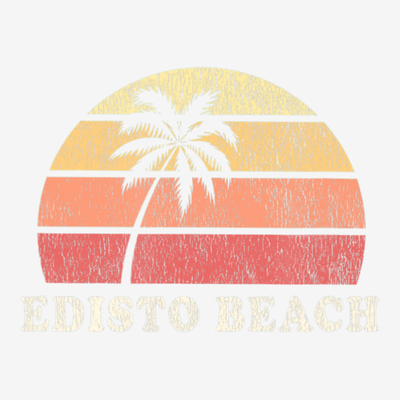 Edisto Beach Sc Vintage 70s Retro Throwback Baby Bibs | Artistshot