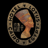 Egypt Cairo Hotel Lotus Vintage Illustration Baby Tee | Artistshot