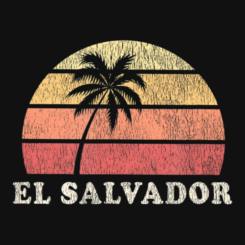 El Salvador Vintage 70s Retro Throwback Graphic T-shirt by michaelyounger19 | Artistshot