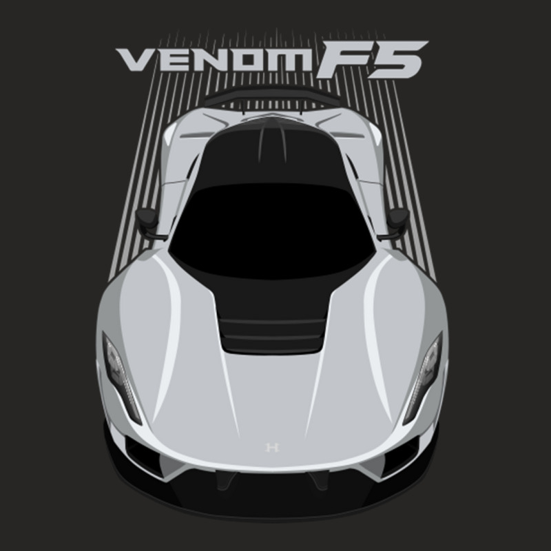 Hennessey Venom F5 Silver Ladies Fitted T-Shirt by ekukaevelsy | Artistshot