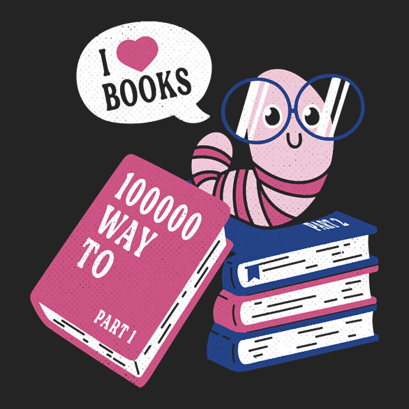 Worm Love Books 3/4 Sleeve Shirt by brumfieldportillo7vlpq8 | Artistshot