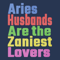 Aries Husbands Are The Zaniest Lovers, Unique Gift For Aries Spouse Ma Ladies Denim Jacket | Artistshot