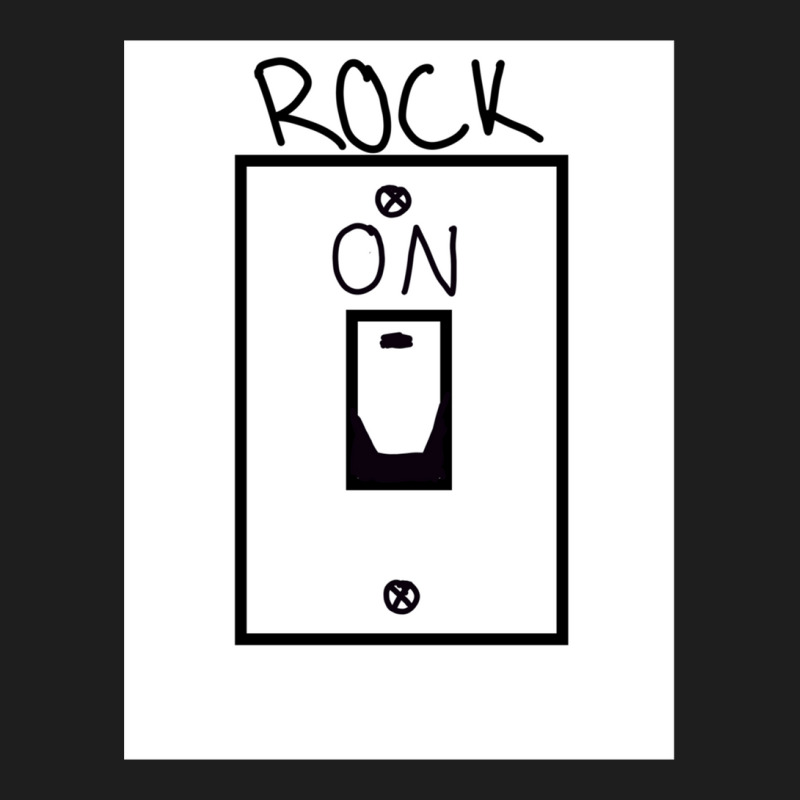 Rock On Lightswitch 1 Classic T-shirt by KandyPeak | Artistshot