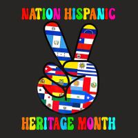 Nation Hispanic Heritage Month Christmas 2023 T Shirt Ladies Fitted T-shirt | Artistshot