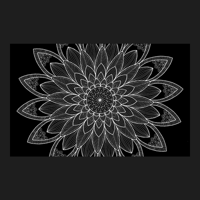 Mandala The Black Series 006 Classic T-shirt by lykhongduong9enev3 | Artistshot