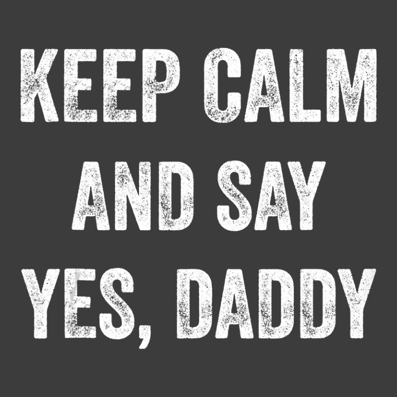 Funny Keep Calm Yes Daddy Bdsm Kink Sex Lover Xmas Men's Polo Shirt | Artistshot