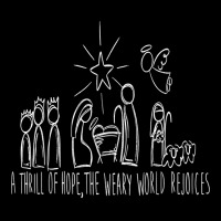 Family Christmas Thrill Of Hope, The Weary World Rejoices T Shirt Toddler Sweatshirt | Artistshot