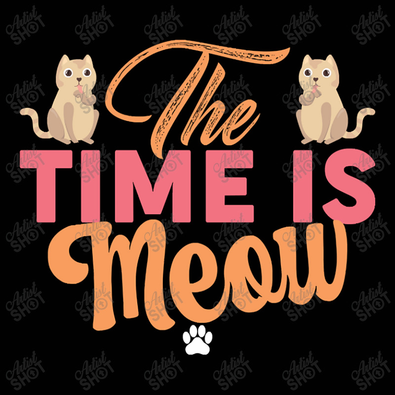 The Time Is Meow Toddler 3/4 Sleeve Tee by macklinsampson | Artistshot