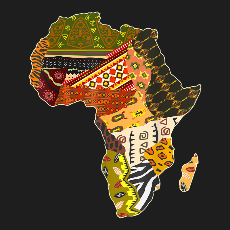 African Pride Traditional Ethnic Pattern Africa Map _002 Classic T-shirt by COREYOMPEY | Artistshot