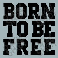 Born To Be Free Unisex Sherpa-lined Denim Jacket | Artistshot