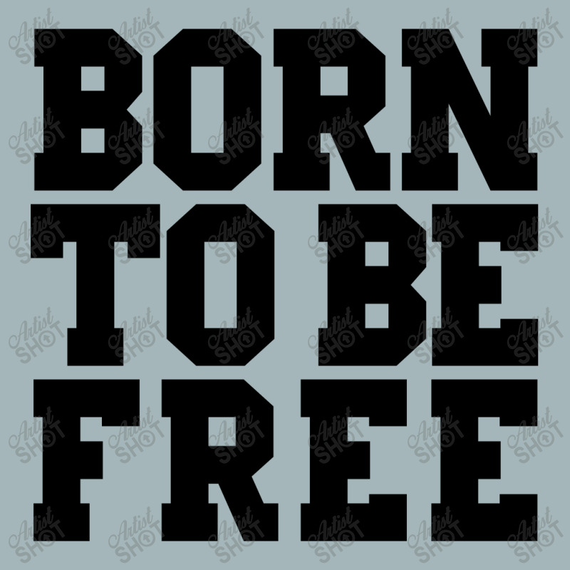 Born To Be Free Unisex Sherpa-lined Denim Jacket | Artistshot