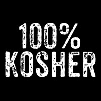 Funny 100 Kosher Chanukah Gift Adjustable Cap | Artistshot