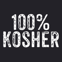 Funny 100 Kosher Chanukah Gift Unisex Sherpa-lined Denim Jacket | Artistshot