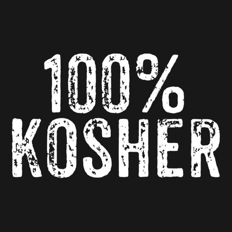 Funny 100 Kosher Chanukah Gift Flannel Shirt by ScottArtist | Artistshot