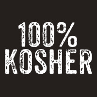 Funny 100 Kosher Chanukah Gift Tank Top | Artistshot