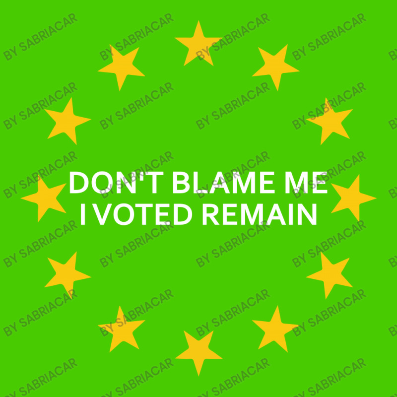 Don't Blame Me, I Voted Remain - Living Eu Flag Holiday Stocking | Artistshot