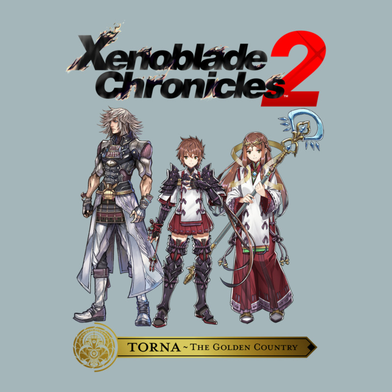 Team Lora - Xenoblade Chronicles 2 Torna The Golden Country Premium Unisex Sherpa-lined Denim Jacket | Artistshot