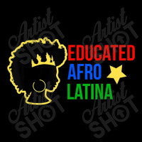 Educated Afro Latina Black Woman  African Latin Tee Women's V-neck T-shirt | Artistshot